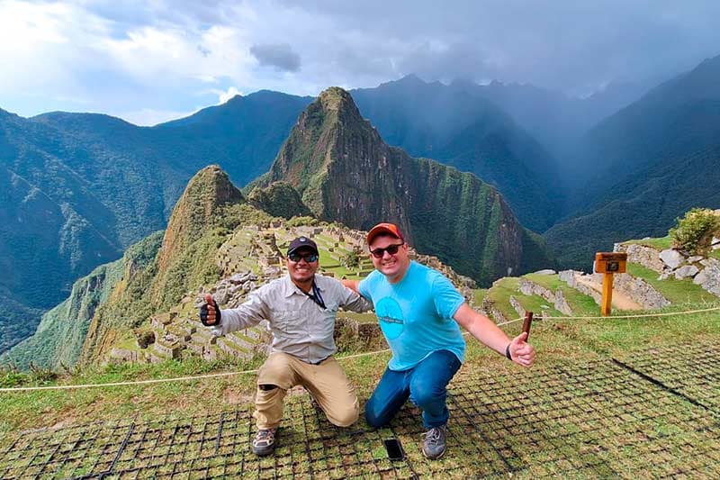Machu Picchu Guide at Machu Picchu